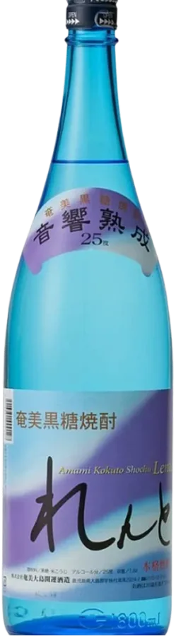 Bottle of Lento kokuto shochu